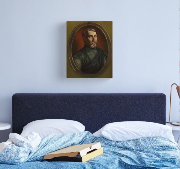 Camillo Agrippa Canvas Print