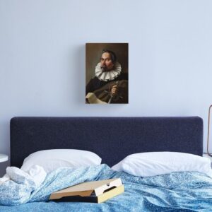 Capo Ferro Portrait Canvas Print