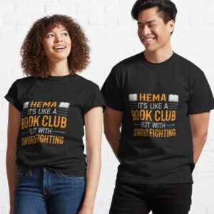 hema book club design 2 tshirt