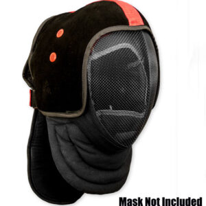 red dragon hema leather mask overlay